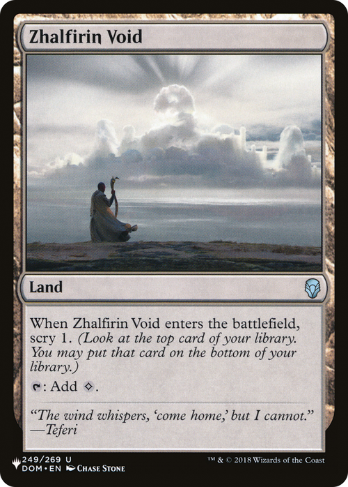 Zhalfirin Void (LIST-249/269) - The List
