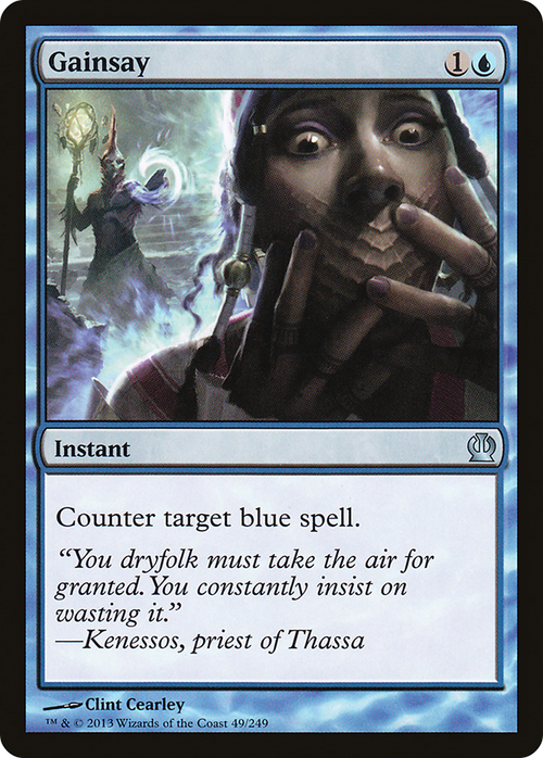 Gainsay (THS-049) - Theros Foil