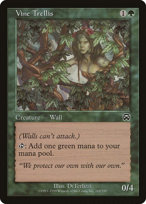 Vine Trellis (MMQ-285) - Mercadian Masques