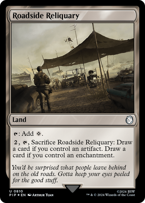 Roadside Reliquary (Surge Foil) (PIP-810) - Fallout Foil