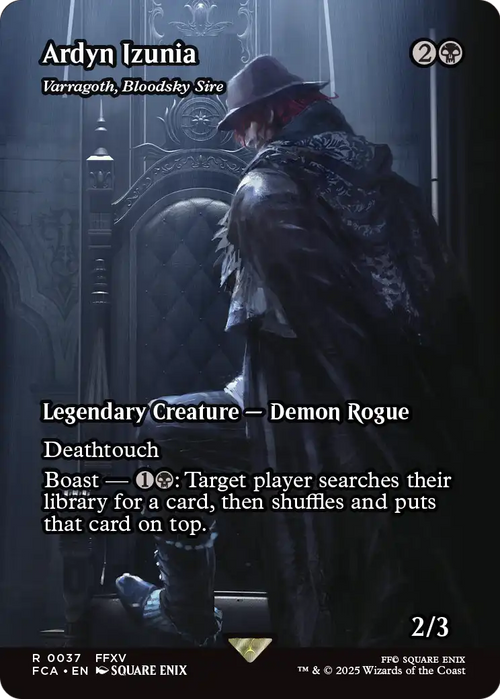 Ardyn Izunia - Varragoth, Bloodsky Sire (Showcase) (FCA-037) - FINAL FANTASY: Through the Ages / Ardyn Izunia (Borderless) Foil