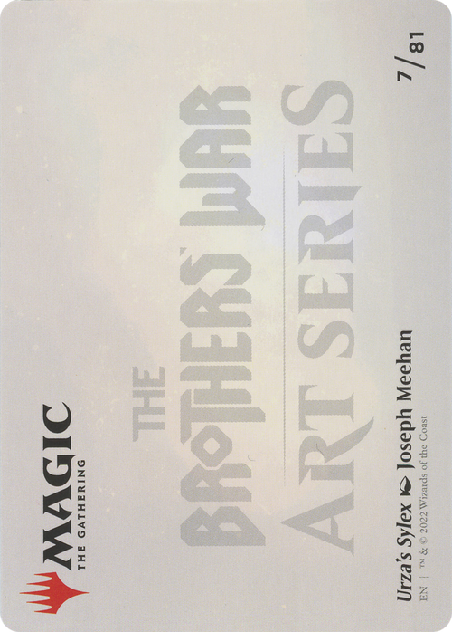 Urza's Sylex // Urza's Sylex (ABRO-007) - The Brothers' War Art Series (Borderless)