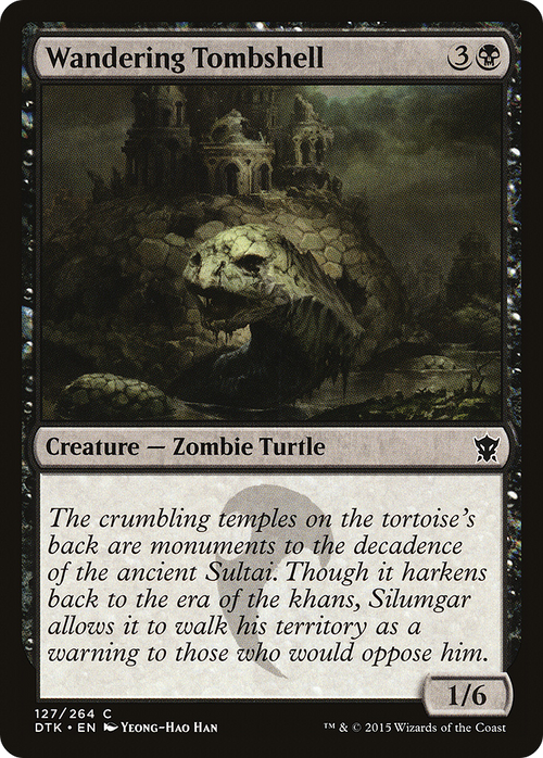 Wandering Tombshell (DTK-127) - Dragons of Tarkir
