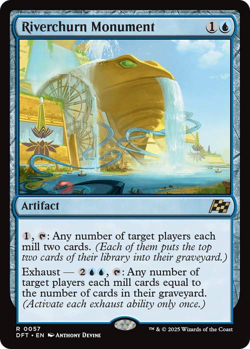 Riverchurn Monument (DFT-057) - Aetherdrift Foil