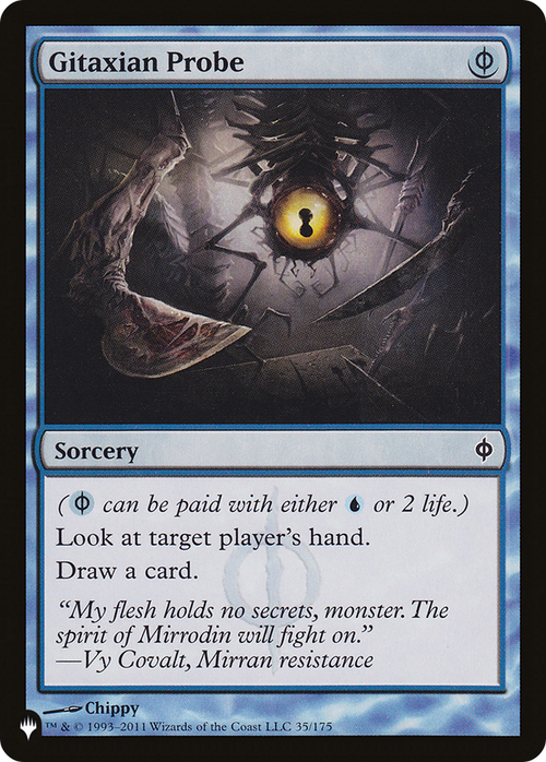 Gitaxian Probe (LIST-35/175) - The List