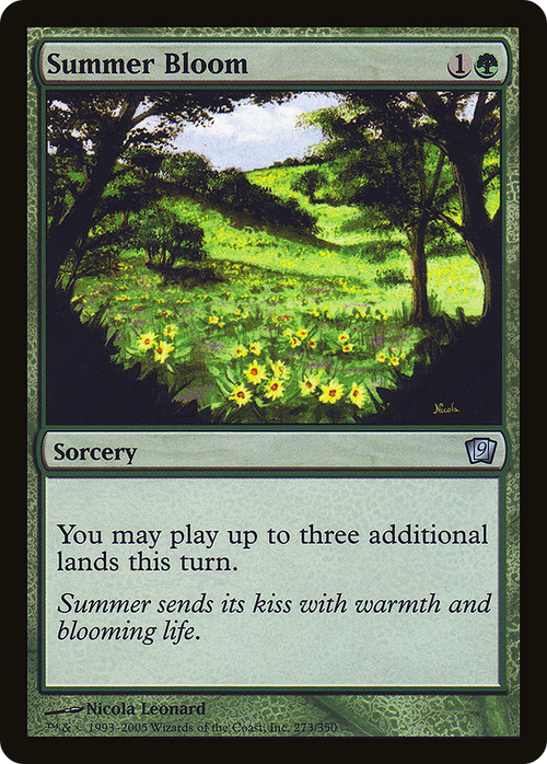 Summer Bloom (9ED-273) - 9th Edition Foil
