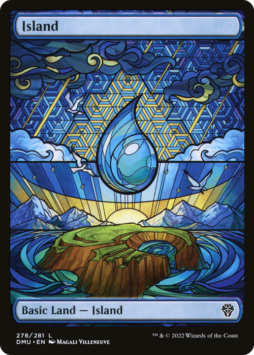 Island (Showcase) (DMU-278) - Dominaria United Foil