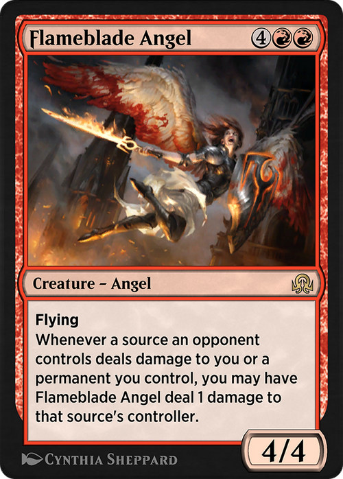 Flameblade Angel (SIR-155) - Shadows over Innistrad Remastered