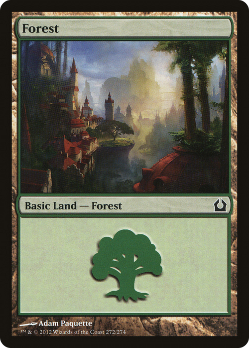 Forest (272) (RTR-272) - Return to Ravnica Foil