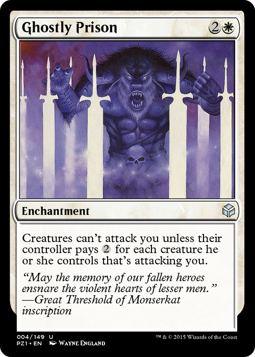 Ghostly Prison (PZ1-004) - Legendary Cube Prize Pack
