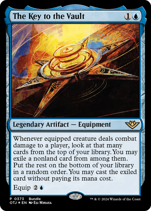 The Key to the Vault (OTJ Bundle) (UMP-373) - Outlaws of Thunder Junction Foil