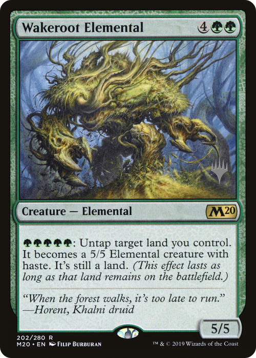 Wakeroot Elemental (PPM20-202) - Core Set 2020 Promos