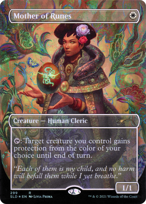 Mother of Runes (299) (SLD-299) - Secret Lair Drop (Borderless) Foil