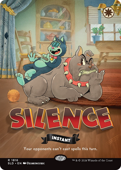 Silence (1816) (SLD-1816) - Secret Lair Drop (Borderless)