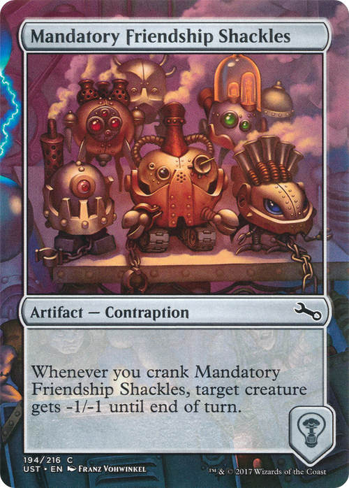 Mandatory Friendship Shackles (UST-194) - Unstable (Borderless) Foil