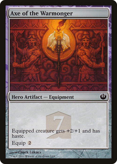 Axe of the Warmonger (HERO-) - Journey into Nyx Hero's Path