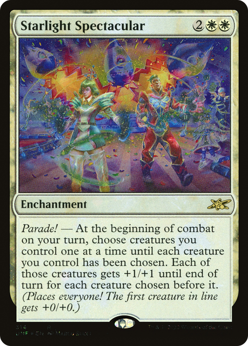 Starlight Spectacular (Galaxy Foil) (UNF-314) - Unfinity Foil