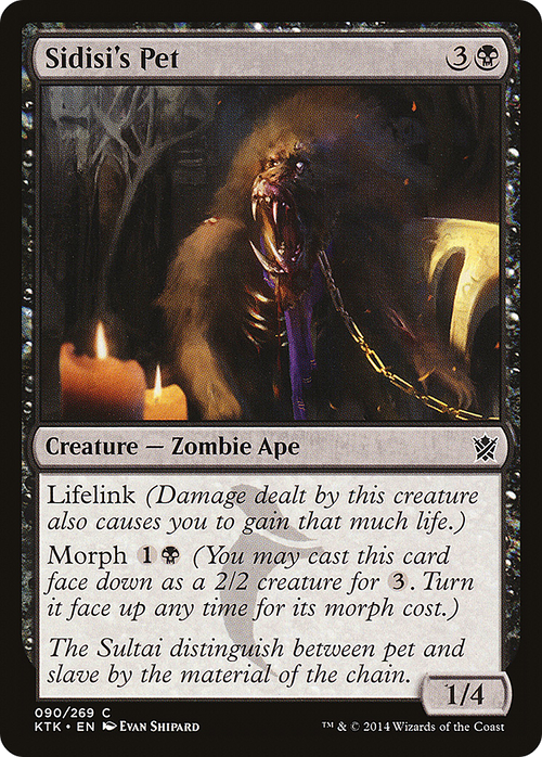 Sidisi's Pet (KTK-090) - Khans of Tarkir