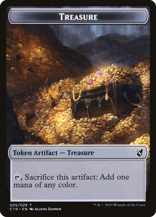 Treasure (TC19-025) - Commander 2019 Tokens