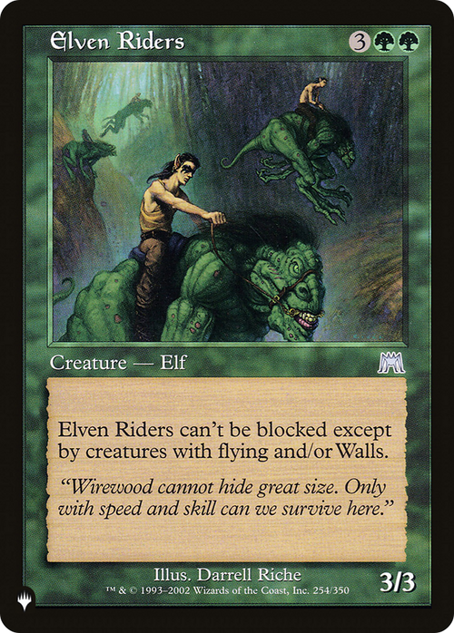Elven Riders (LIST-ONS-254) - The List