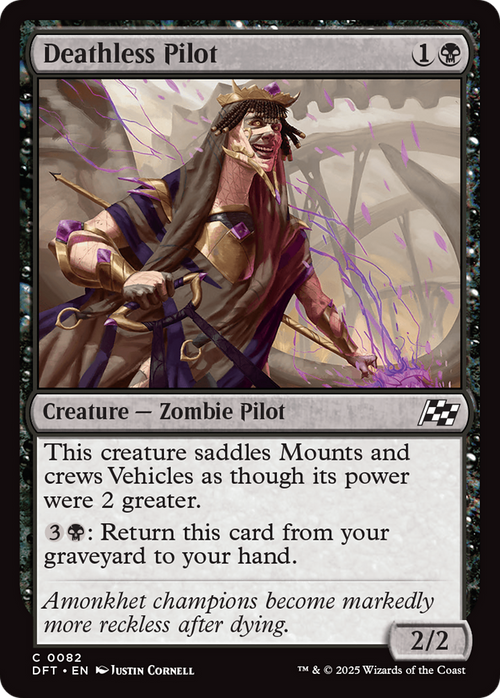 Deathless Pilot (DFT-082) - Aetherdrift Foil