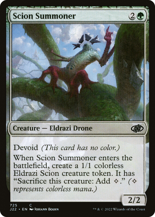 Scion Summoner (J22-725) - Jumpstart 2022: (devoid)
