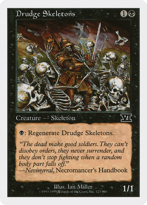 Drudge Skeletons (6ED-123) - Classic Sixth Edition