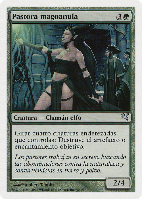 Nullmage Shepherd (Spanish) - "Pastora magoanula" (B40) (PSAL-B40) - Salvat 2005