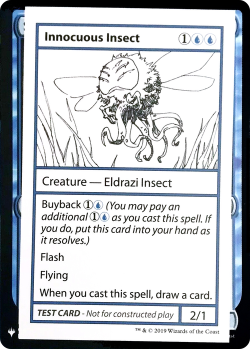 Innocuous Insect (CMB1-) - Mystery Booster Playtest Cards 2019