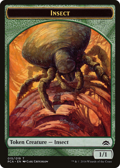 Insect (TPCA-015) - Planechase Anthology Tokens