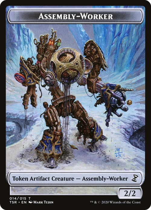 Assembly-Worker (TTSR-014) - Time Spiral Remastered Tokens