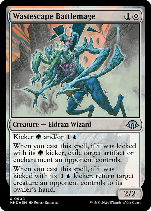 Wastescape Battlemage (Ripple Foil) (MH3-508) - Modern Horizons 3 Foil