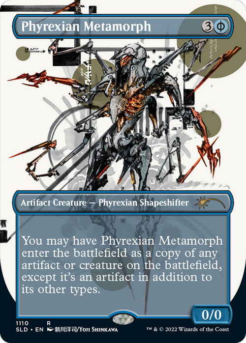 Phyrexian Metamorph (Borderless) (SLD-1110) - Secret Lair Drop