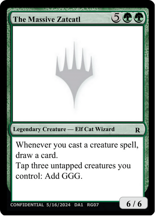 The Massive Zatcatl (UNK-RG07) - Unknown Event
