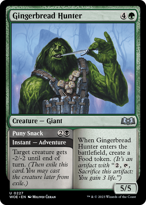 Gingerbread Hunter (WOE-227) - Wilds of Eldraine