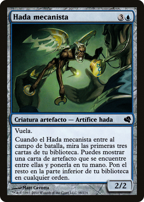 Faerie Mechanist (Spanish) - "Hada mecanista" (PS11-038) - Salvat 2011