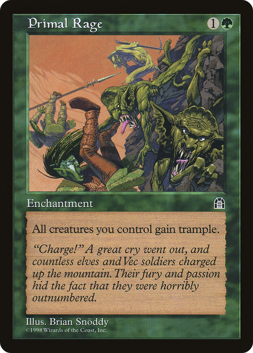 Primal Rage (STH-) - Stronghold