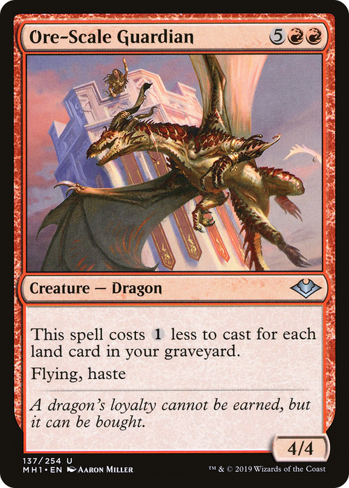 Ore-Scale Guardian (MH1-137) - Modern Horizons Foil
