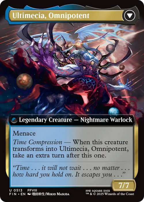 Ultimecia, Time Sorceress (Extended Art) (FIN-513) - FINAL FANTASY: (Extended Art)