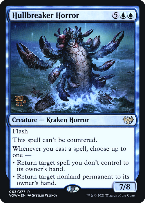 Hullbreaker Horror (PRE-063) - Innistrad: Crimson Vow Promos Foil