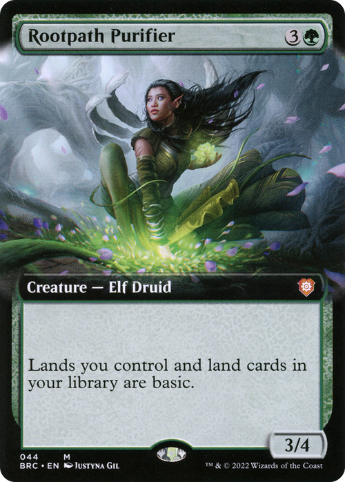 Rootpath Purifier (Extended Art) (BRC-044) - The Brothers' War Commander: (Extended Art)