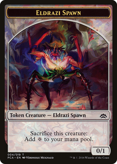 Eldrazi Spawn (TPCA-004) - Planechase Anthology Tokens