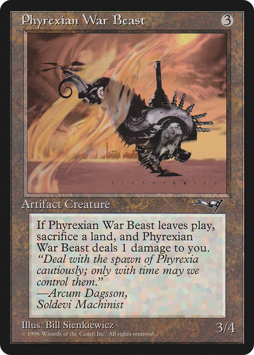 Phyrexian War Beast (ALL-170) - Alliances