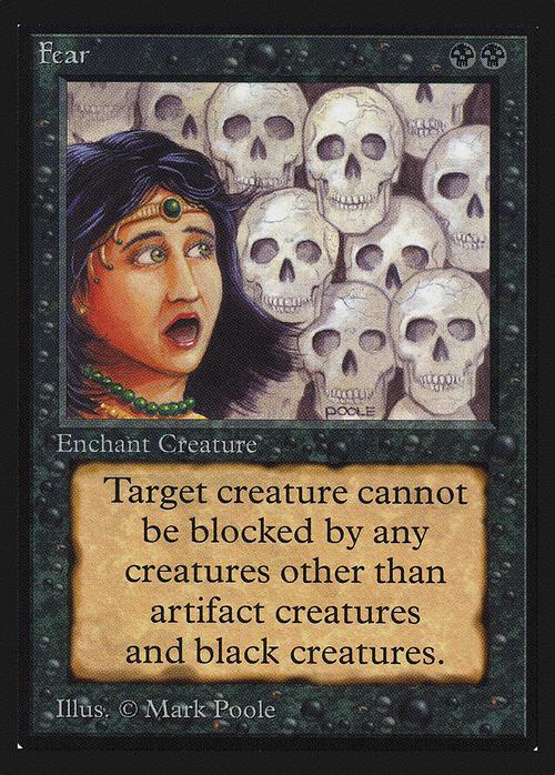 Fear (CE) (CED-) - Collectors' Edition