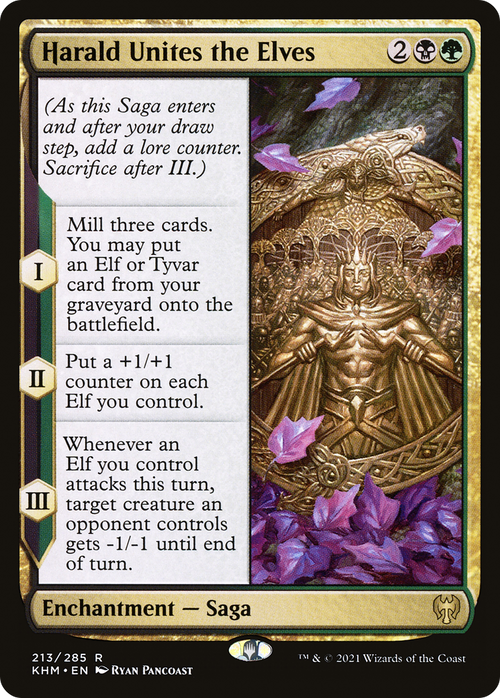 Harald Unites the Elves (KHM-213) - Kaldheim