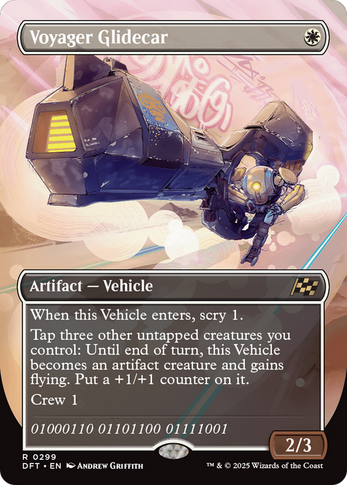 Voyager Glidecar (Borderless) (DFT-299) - Aetherdrift