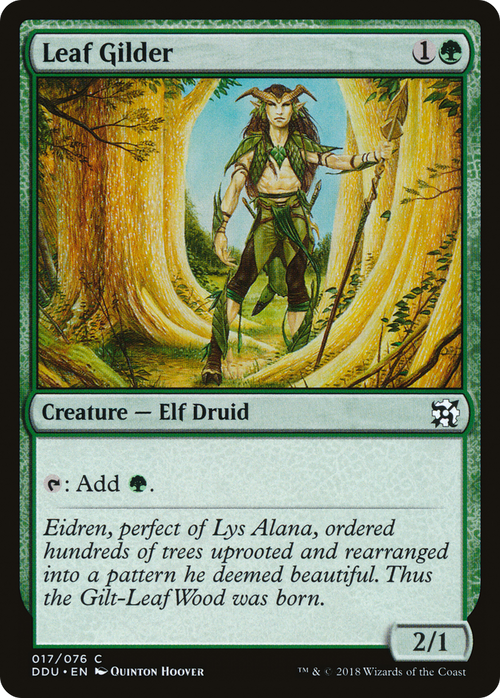 Leaf Gilder (DDU-017) - Duel Decks: Elves vs. Inventors