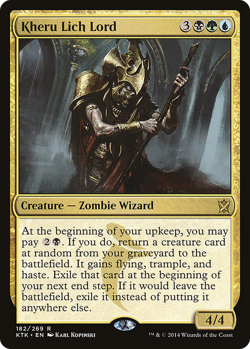 Kheru Lich Lord (KTK-182) - Khans of Tarkir