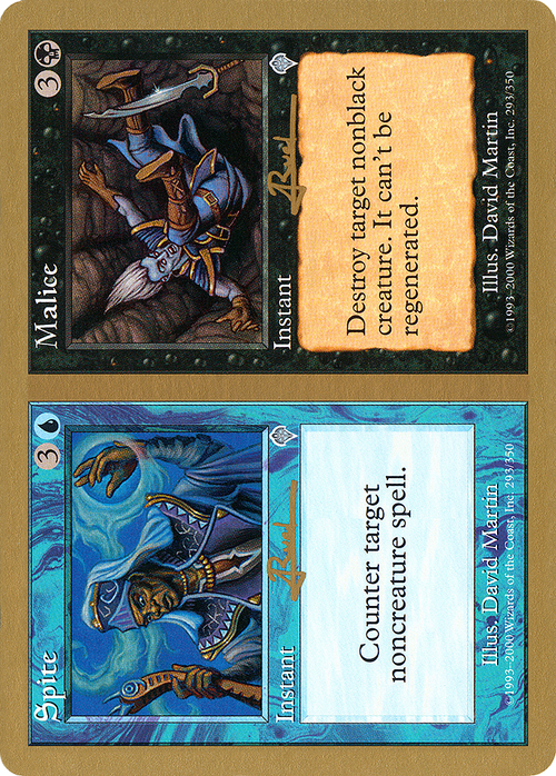Spite // Malice - 2001 Antoine Ruel (INV) (WCD-) - World Championship Decks 2001