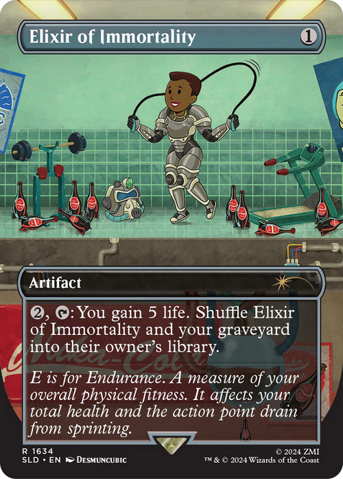 Elixir of Immortality (SLD-1634) - Secret Lair Drop (Borderless)